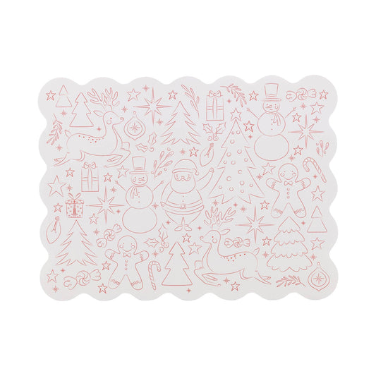 Christmas Coloring Activity Placemats