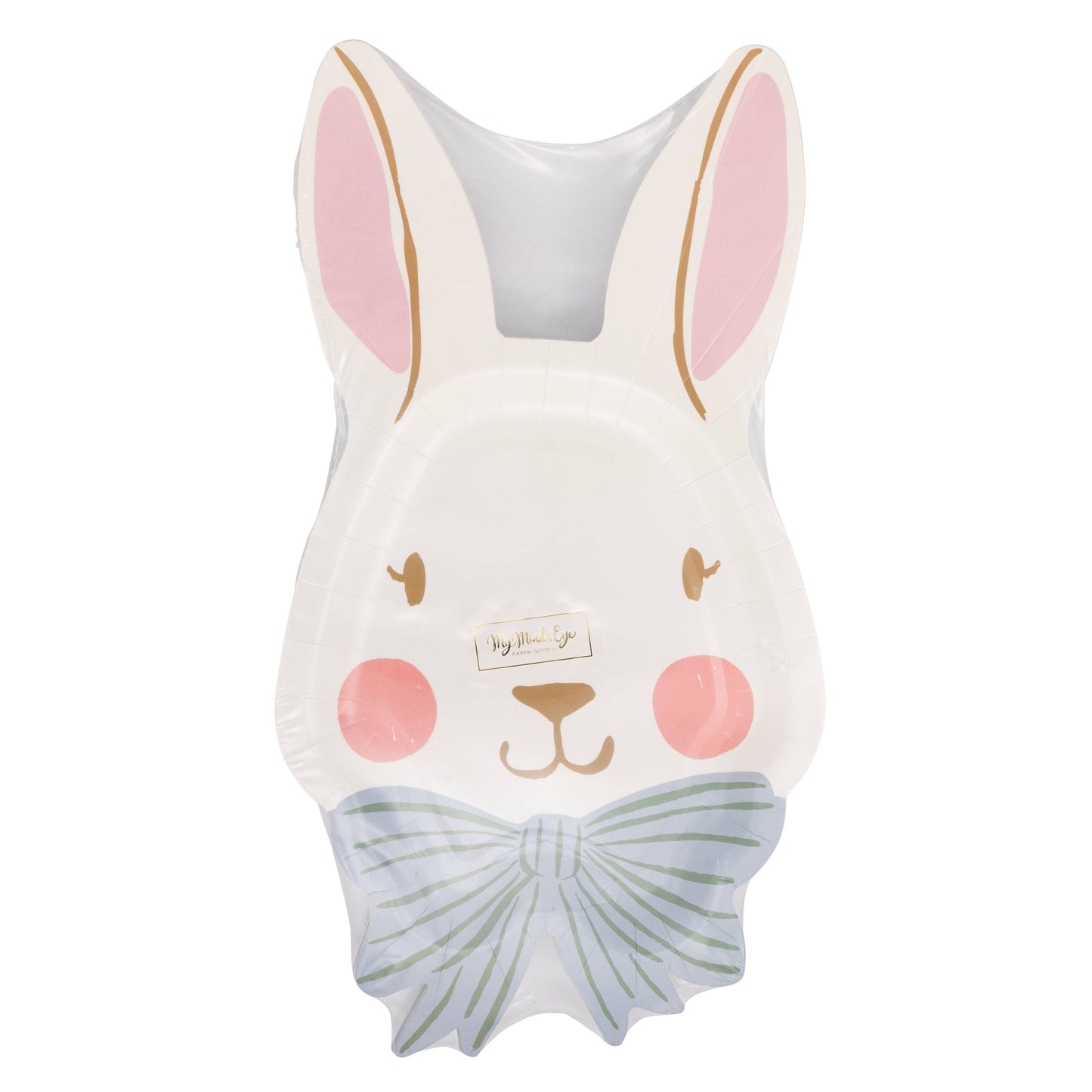 HOP1241 - Bunny Face Shaped Plate
