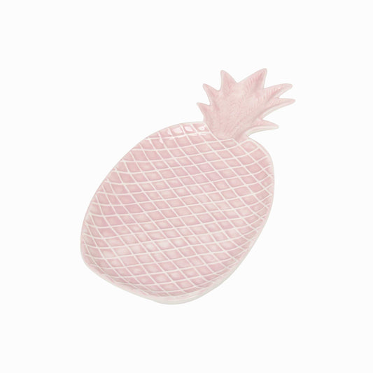 SALE Dolomite Pink Pineapple Plate