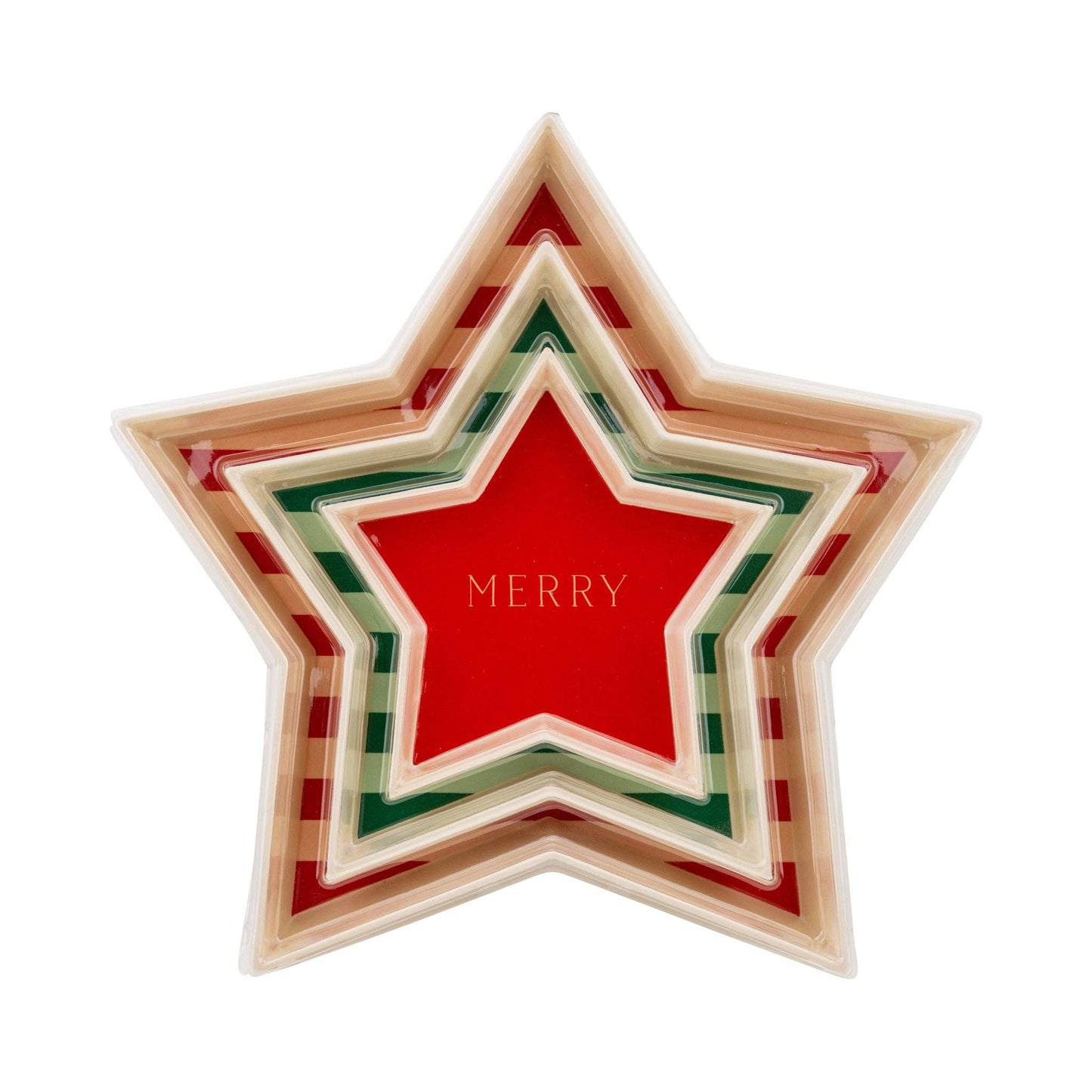 Merry + Joy Star Bamboo Set