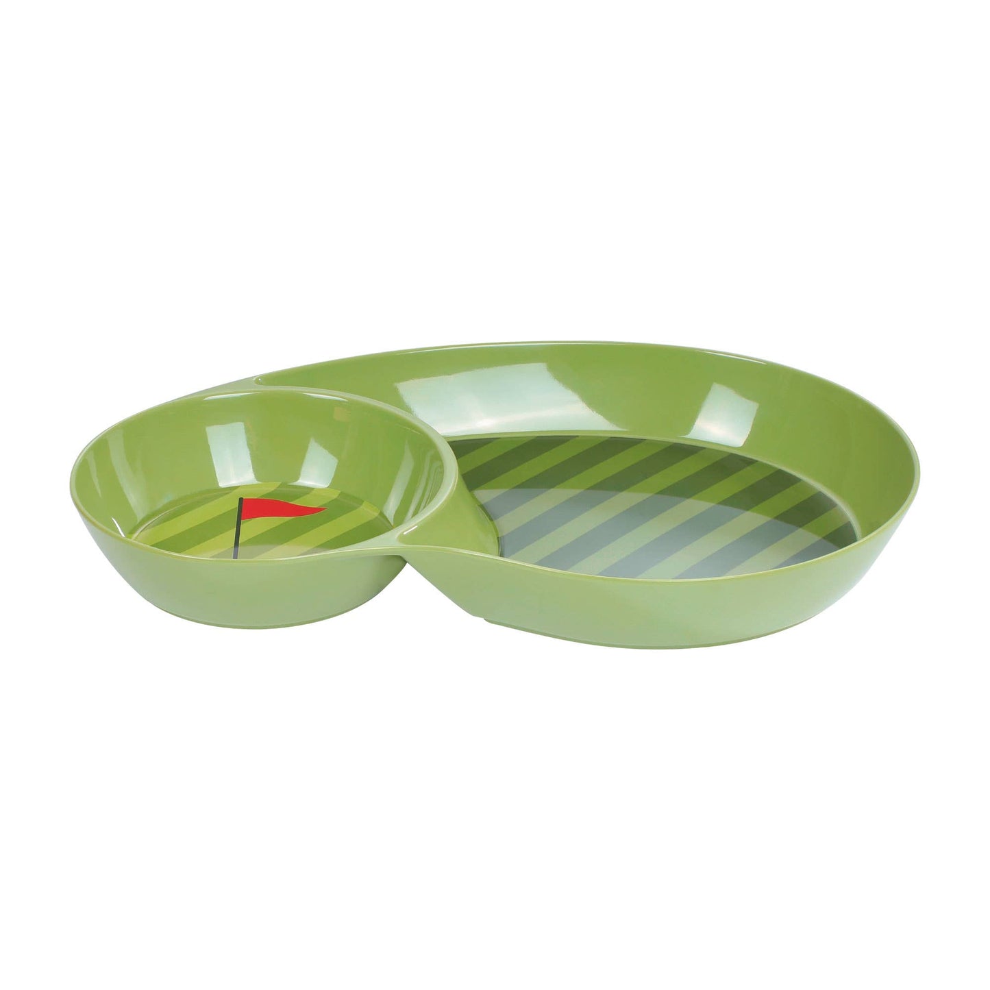 16" Golf-Themed Melamine Chip and Dip Platter