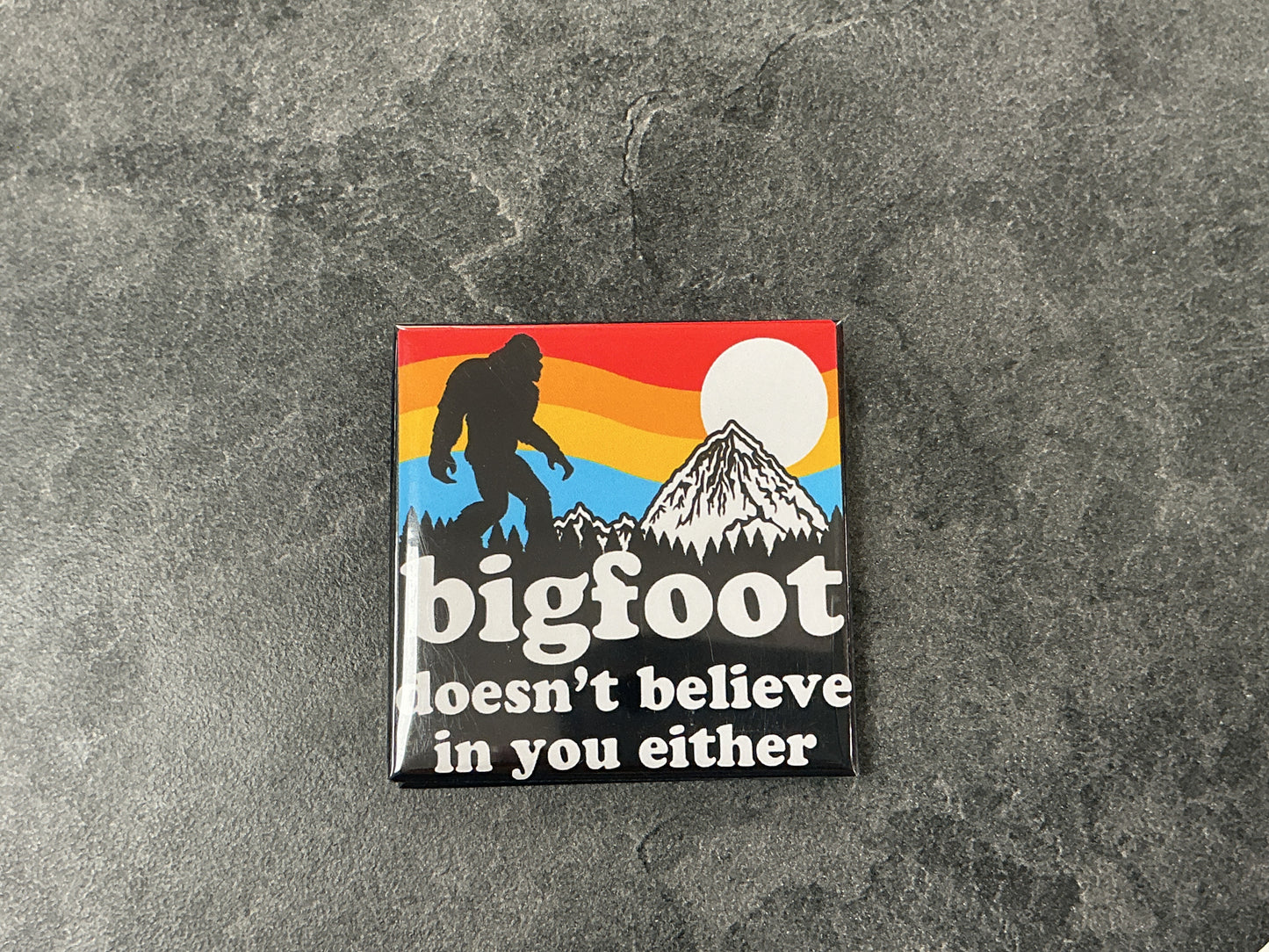 Bigfoot magnet