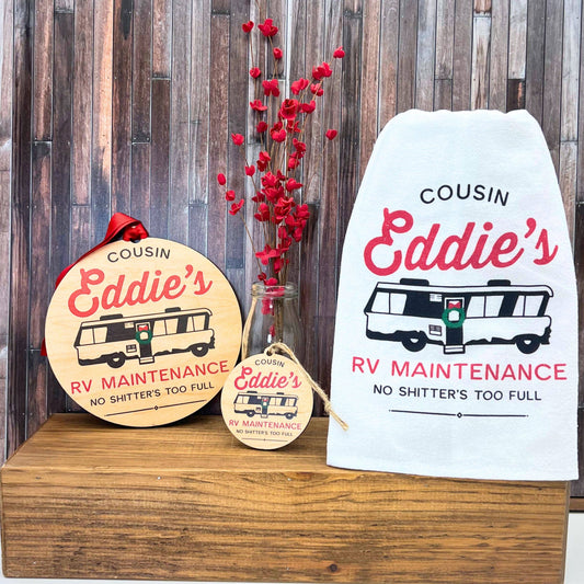 Cousin Eddies Christmas Dish Towels - Holiday Tea Towels