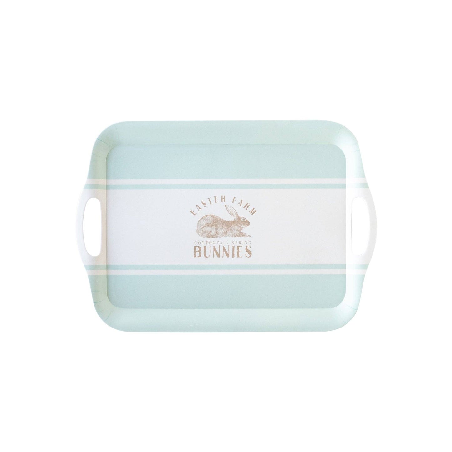 PLBT124A - Easter Farm Reusable Bamboo Tray