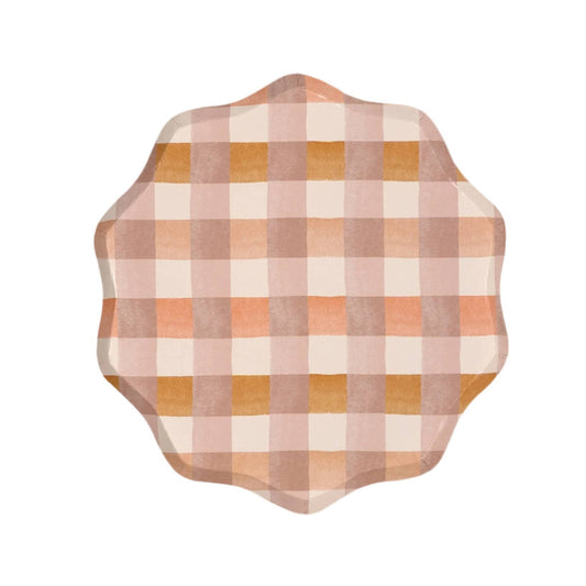 Harmony Plaid Dinner Plates