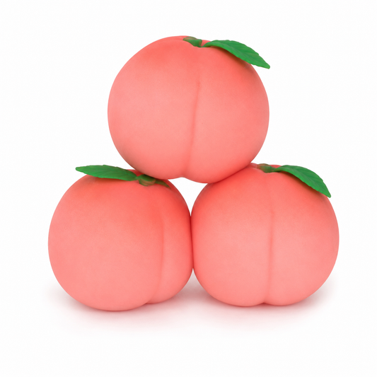 Peach 🍑 Keen Squishy – Squishy Sensory Stress Relief Toy