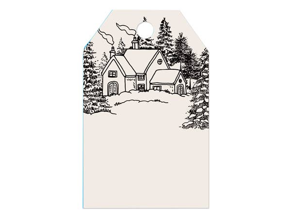 Christmas Gift Packaging Tags