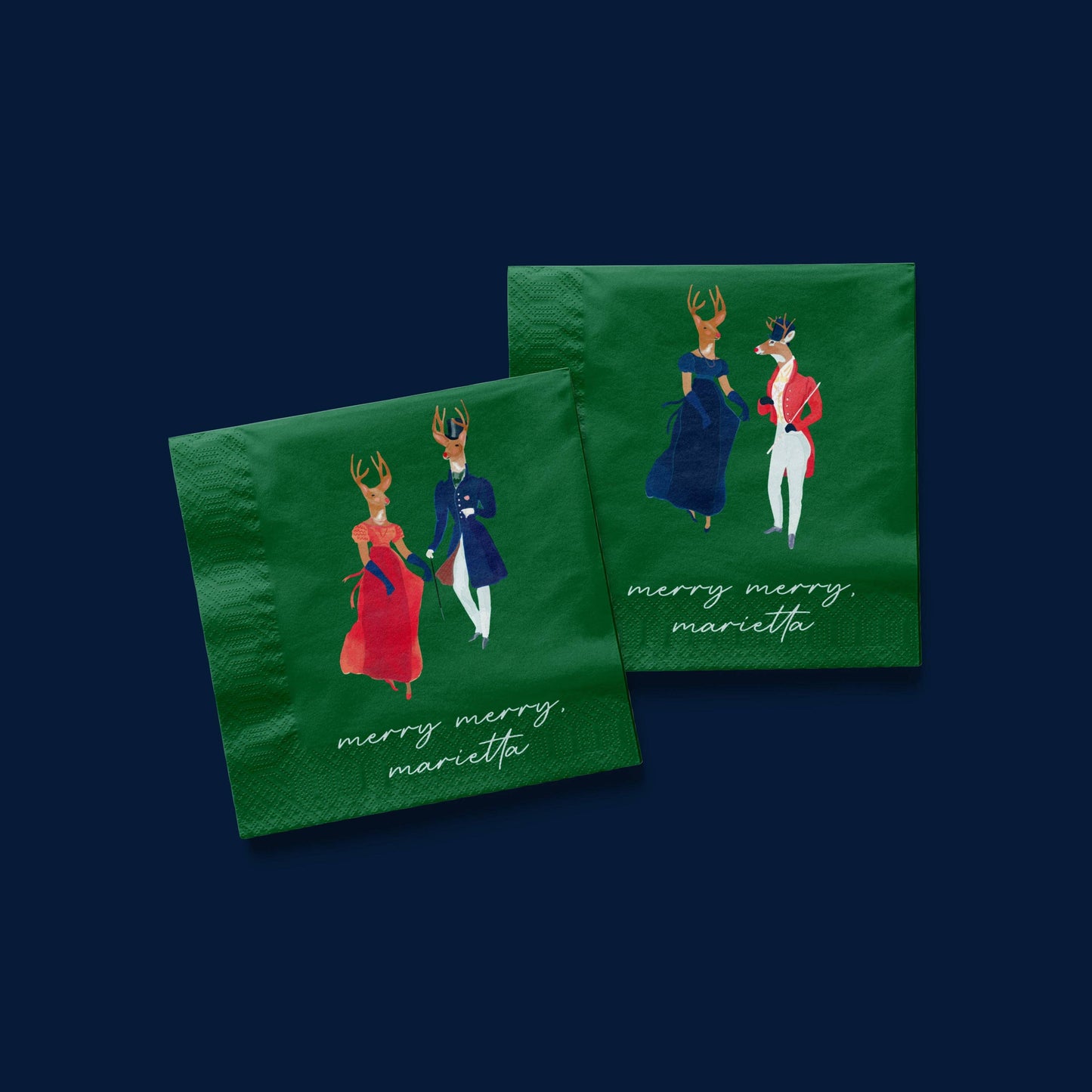 Merry Merry Marietta Cocktail Napkins