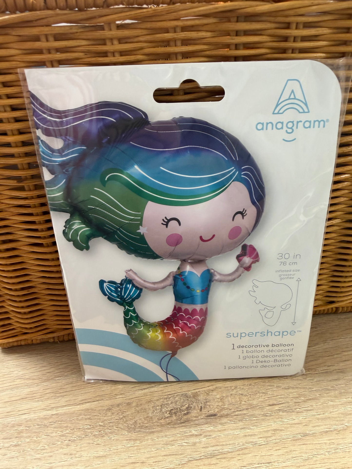 Mermaid Foil Balloon