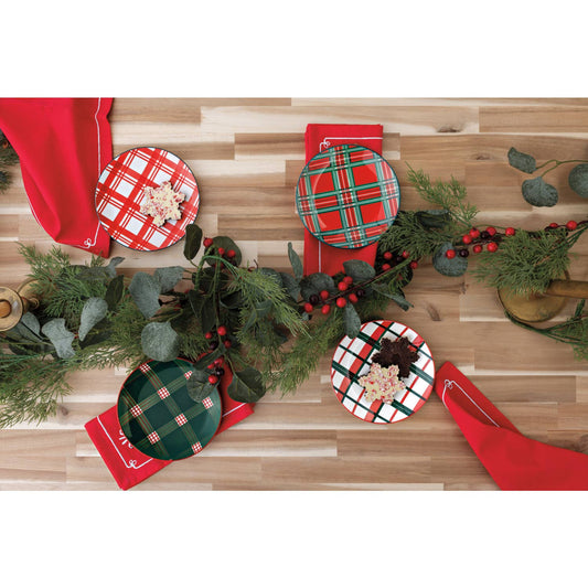 Wreaths Christmas Napkins Set of 4