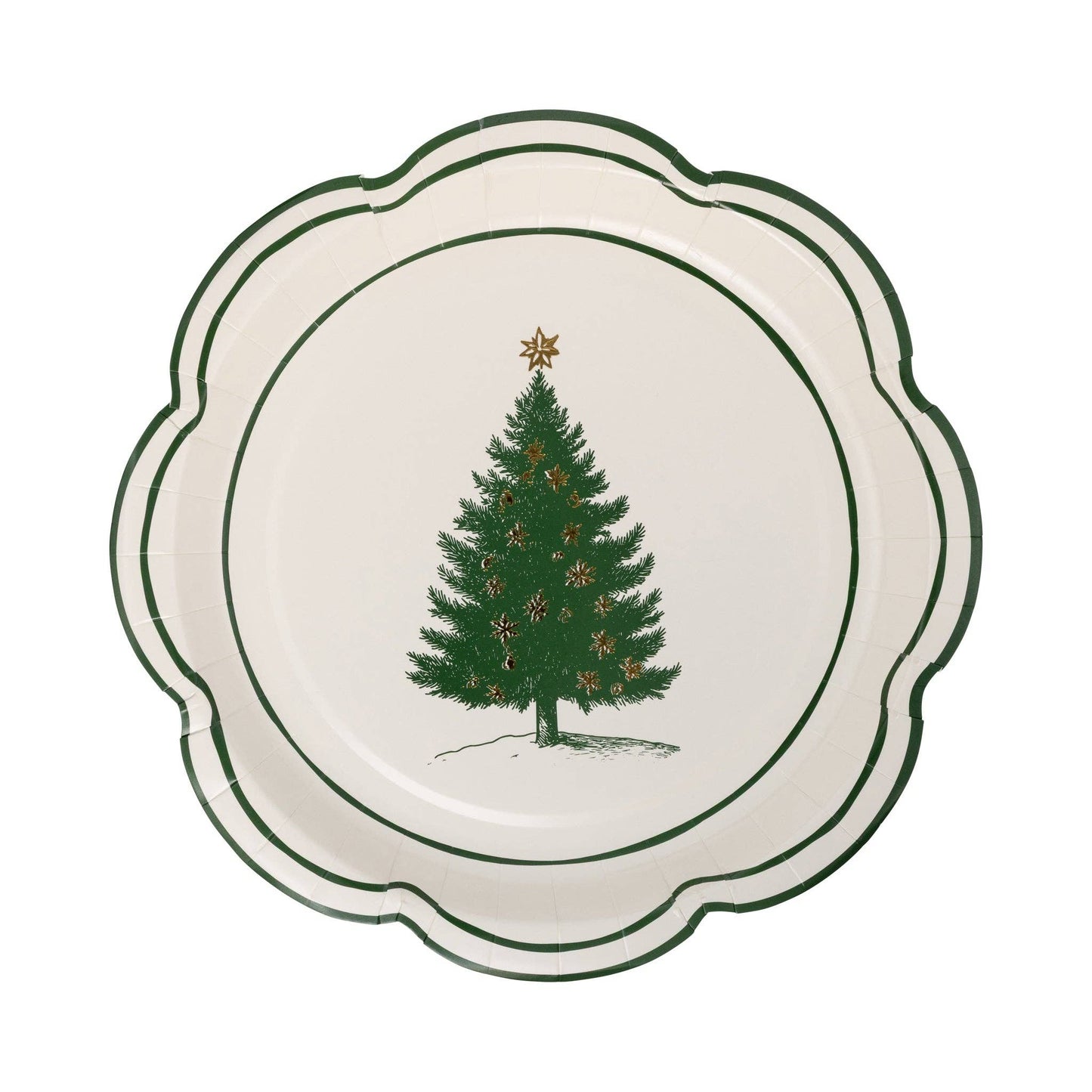 Christmas Lane Plate Set