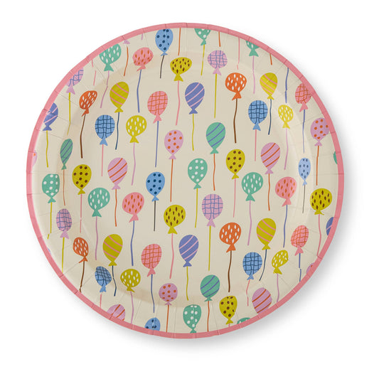 16pk Dinner Plates - Balloon