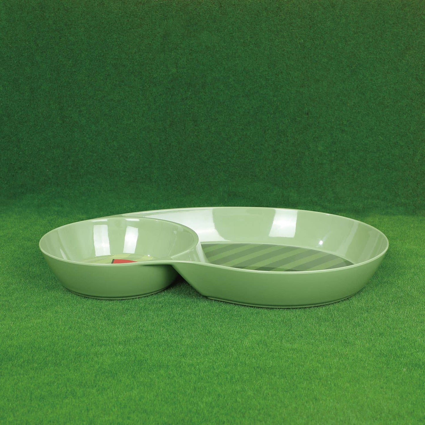16" Golf-Themed Melamine Chip and Dip Platter