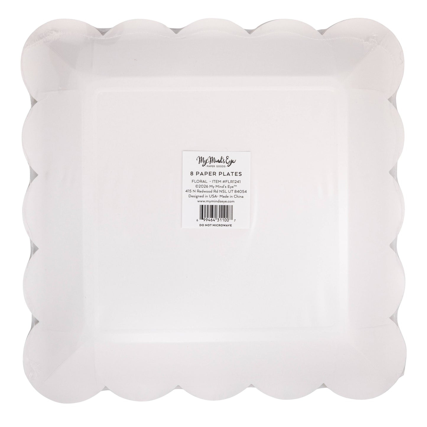 FLR1241 - Floral Pattern Plate