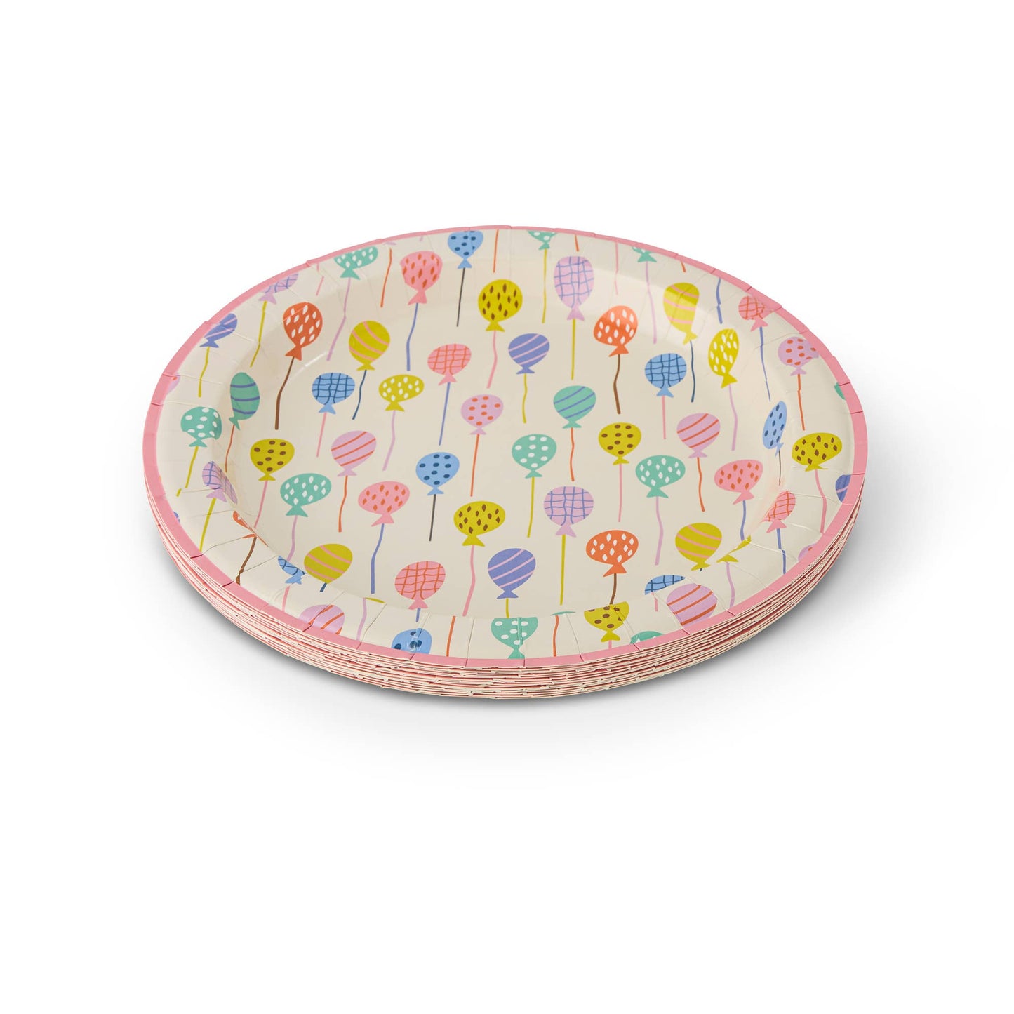 16pk Dinner Plates - Balloon