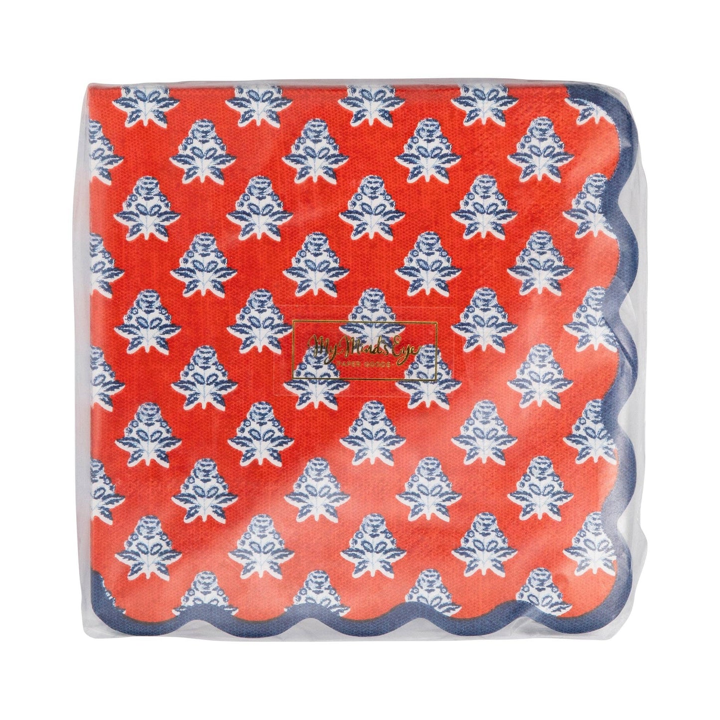 HAM1239 - Floral Paper Cocktail Napkin