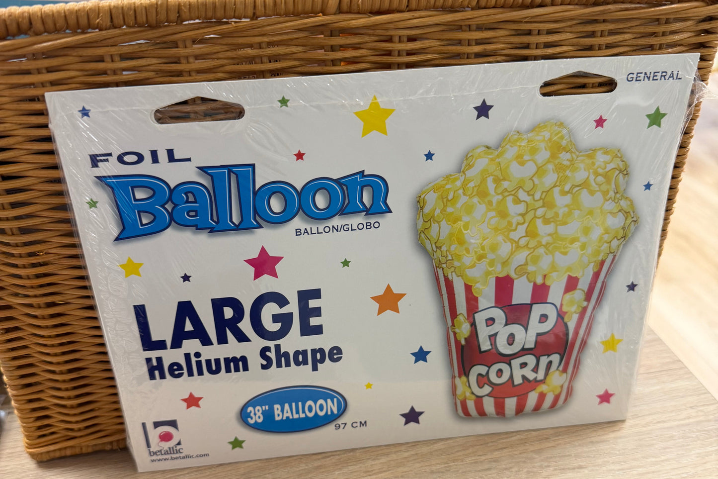 Popcorn Foil Balloon