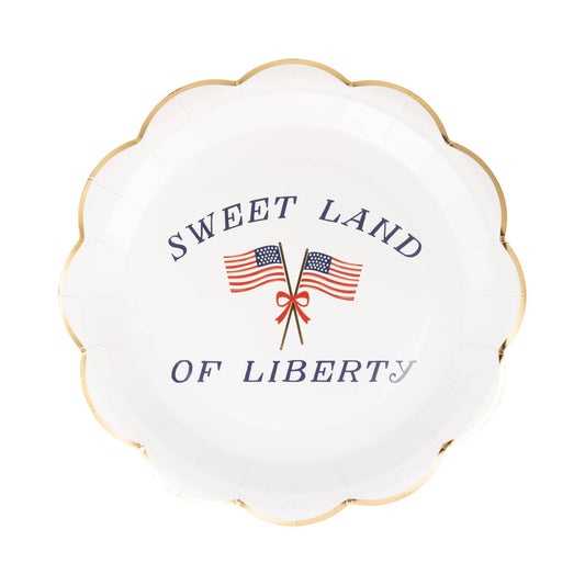 PLPL1042 - Liberty Plate (8 ct)
