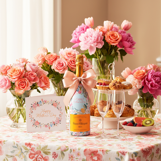 Beau Bottles Mother's Day Meadows- Champagne Collection