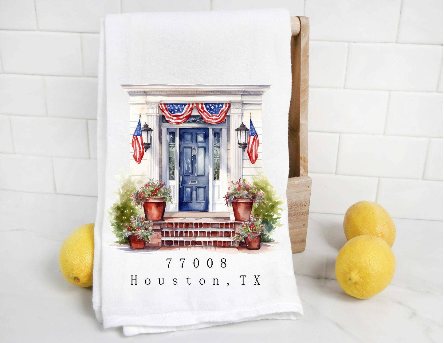 Summer Marietta Tea Towel