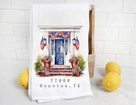 Summer Marietta Tea Towel