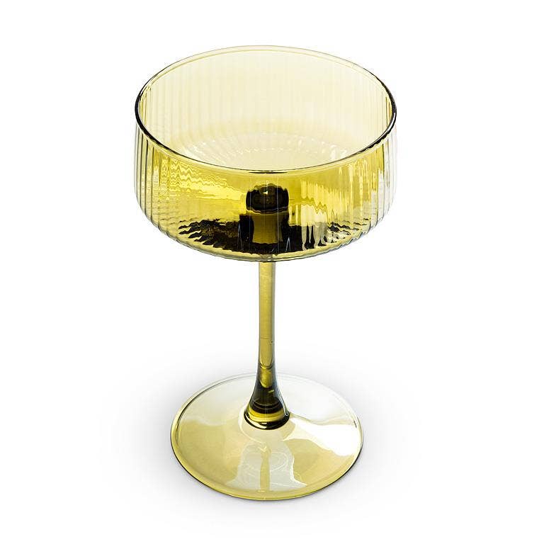 Lustre Tight Optic Cocktail Coupe- Assorted-6.5"H(9oz)