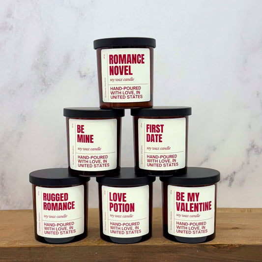 Valentine's Day Sample Pack Soy Candles - Wholesale Candles