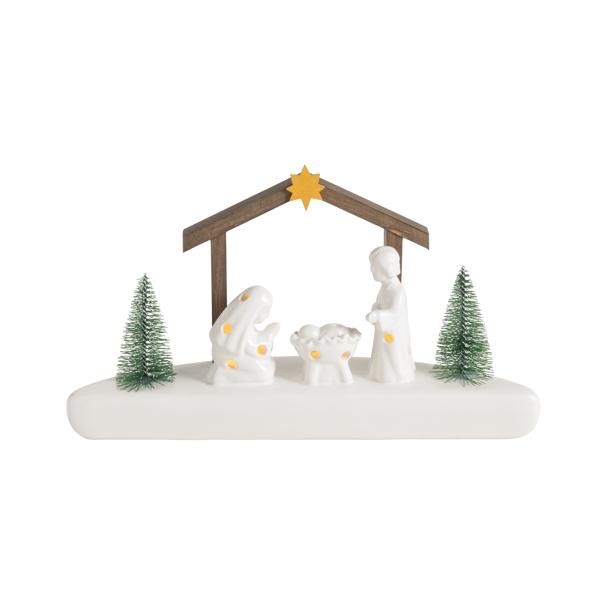 Mud Pie Nativity Large LED Sitter