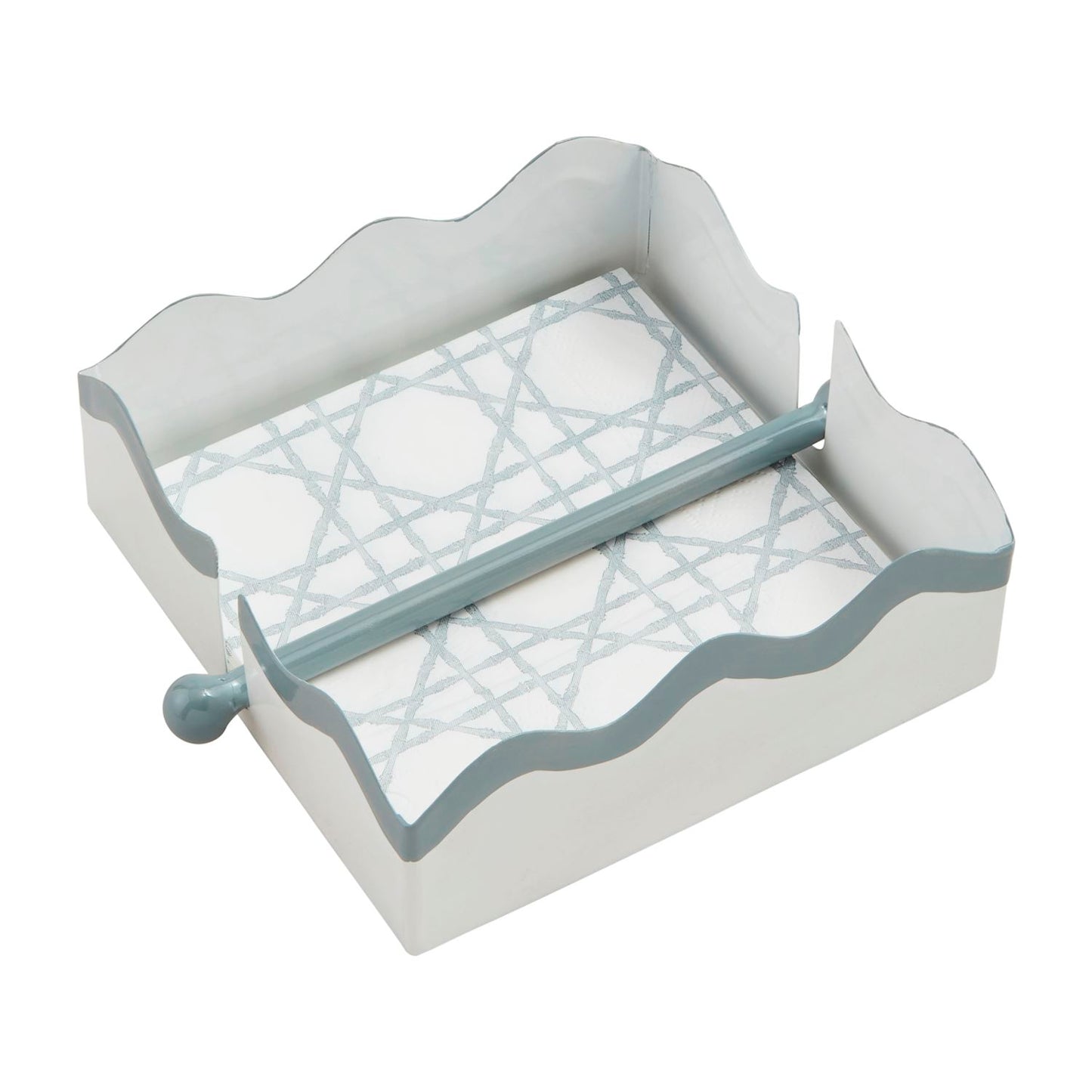 Mud Pie Wavy Napkin Caddy Set
