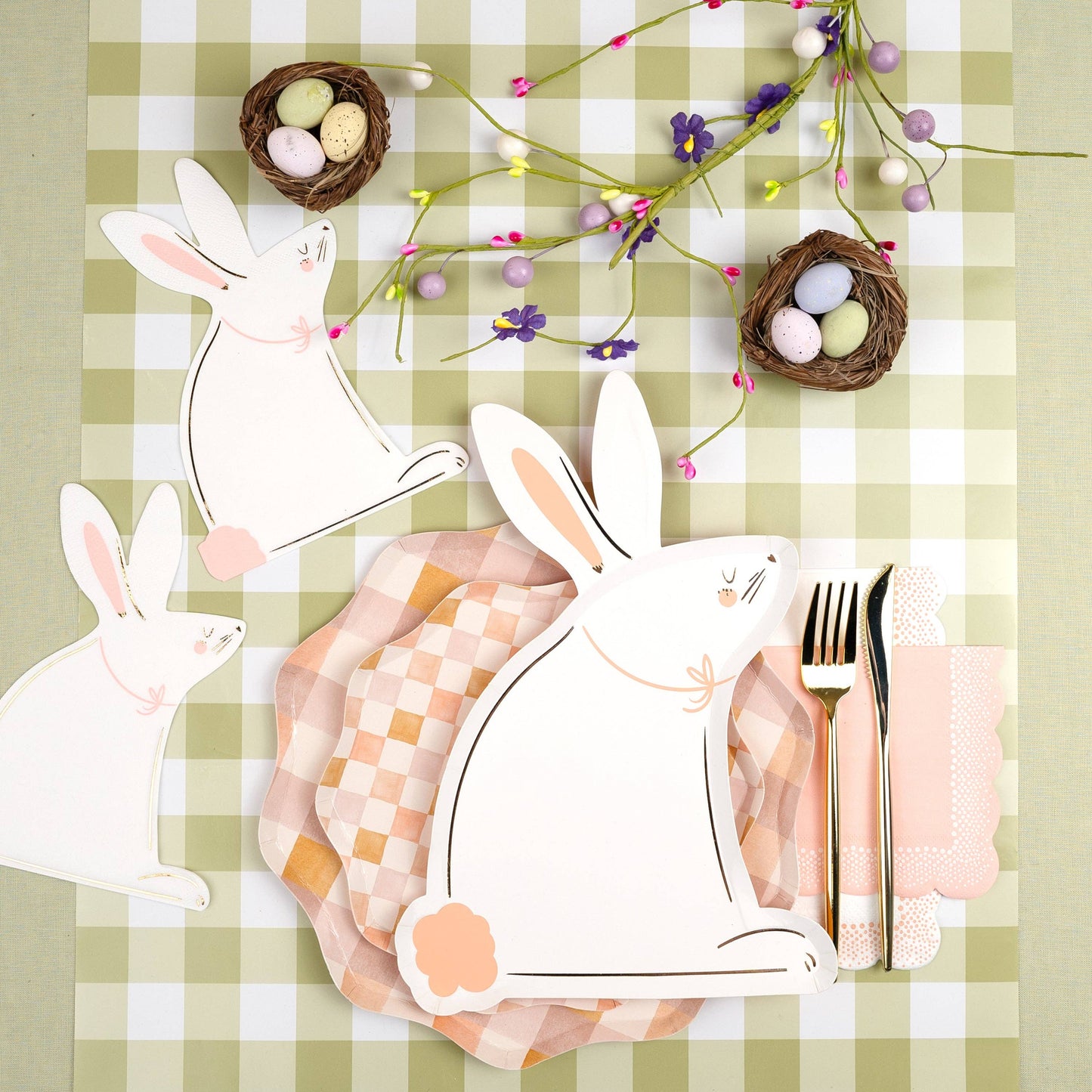 Harmony Plaid Dinner Plates
