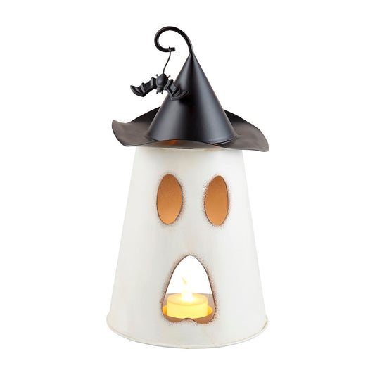Mud Pie Ghost Tin Lantern