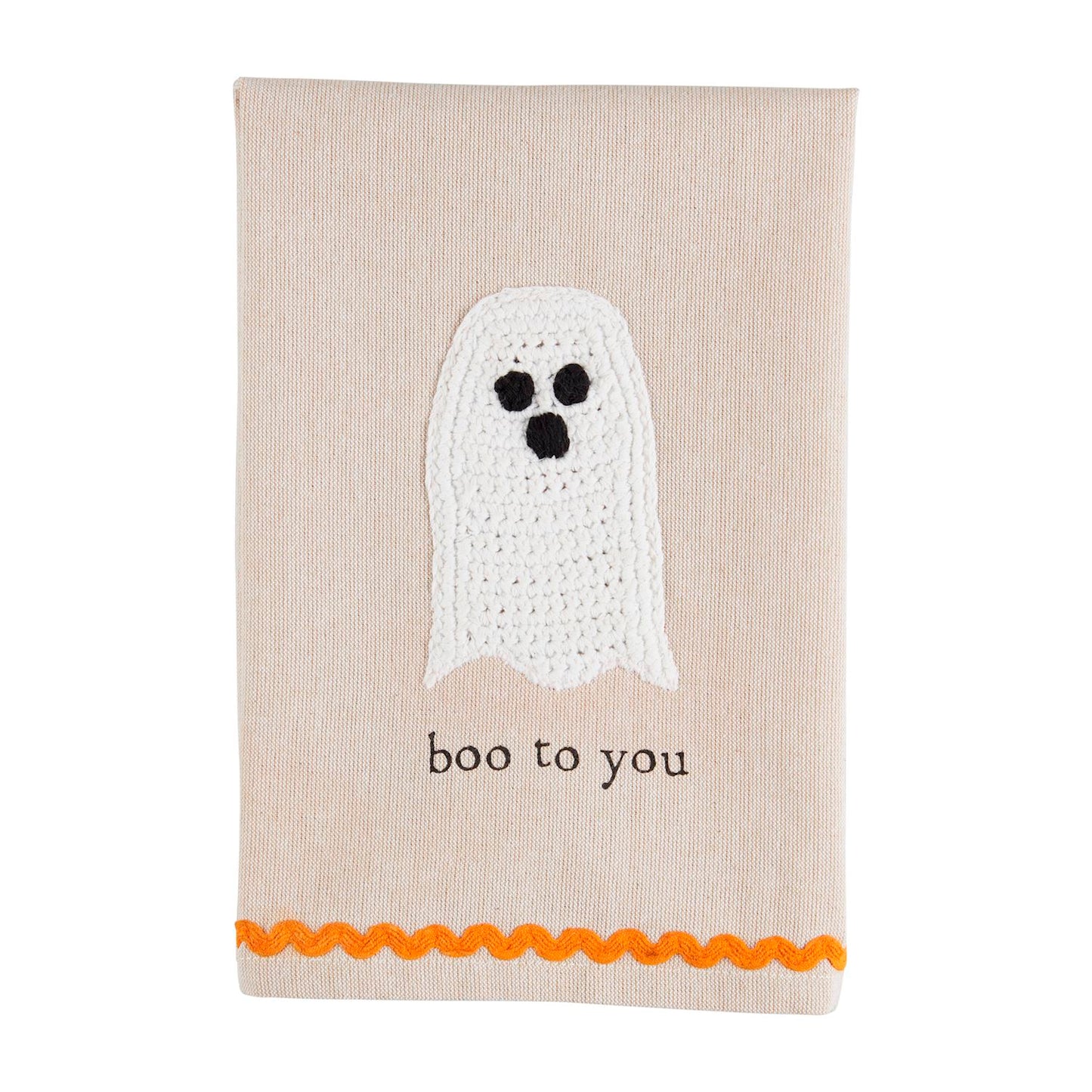Mud Pie Boo To You Crochet Towel