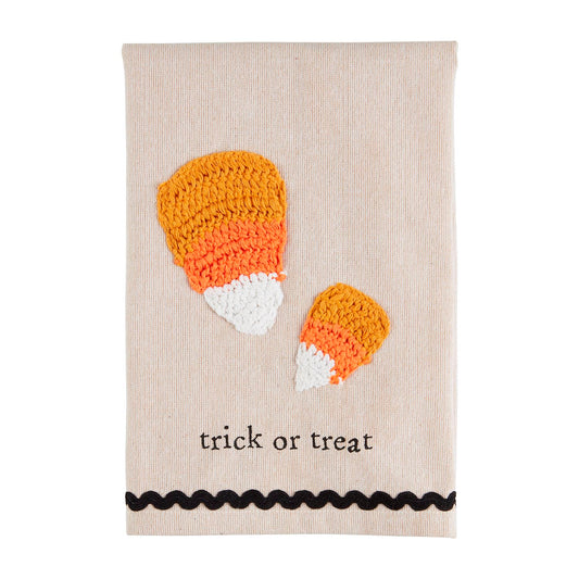 Mud Pie Trick Or Treat Crochet Towel