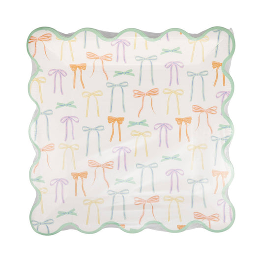 PLPL2165 - Spring Bow Plate Paper Plate (8ct)