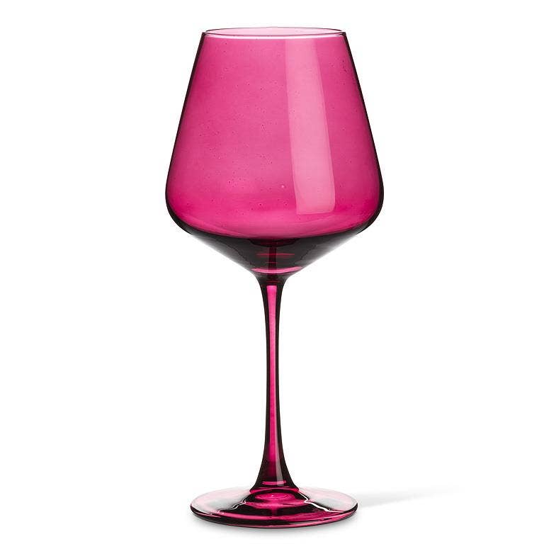 Oversize Red Wine Glass-Burgundy-9"H(18oz)