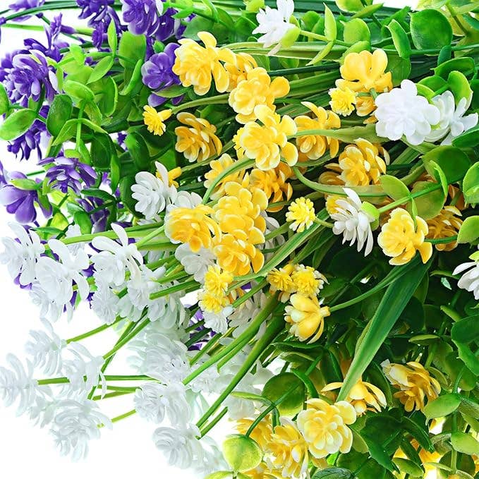 UV Resistant Artificial Flower Bundles