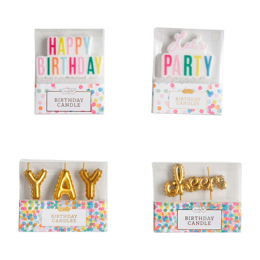Mud Pie Birthday Candle Sets