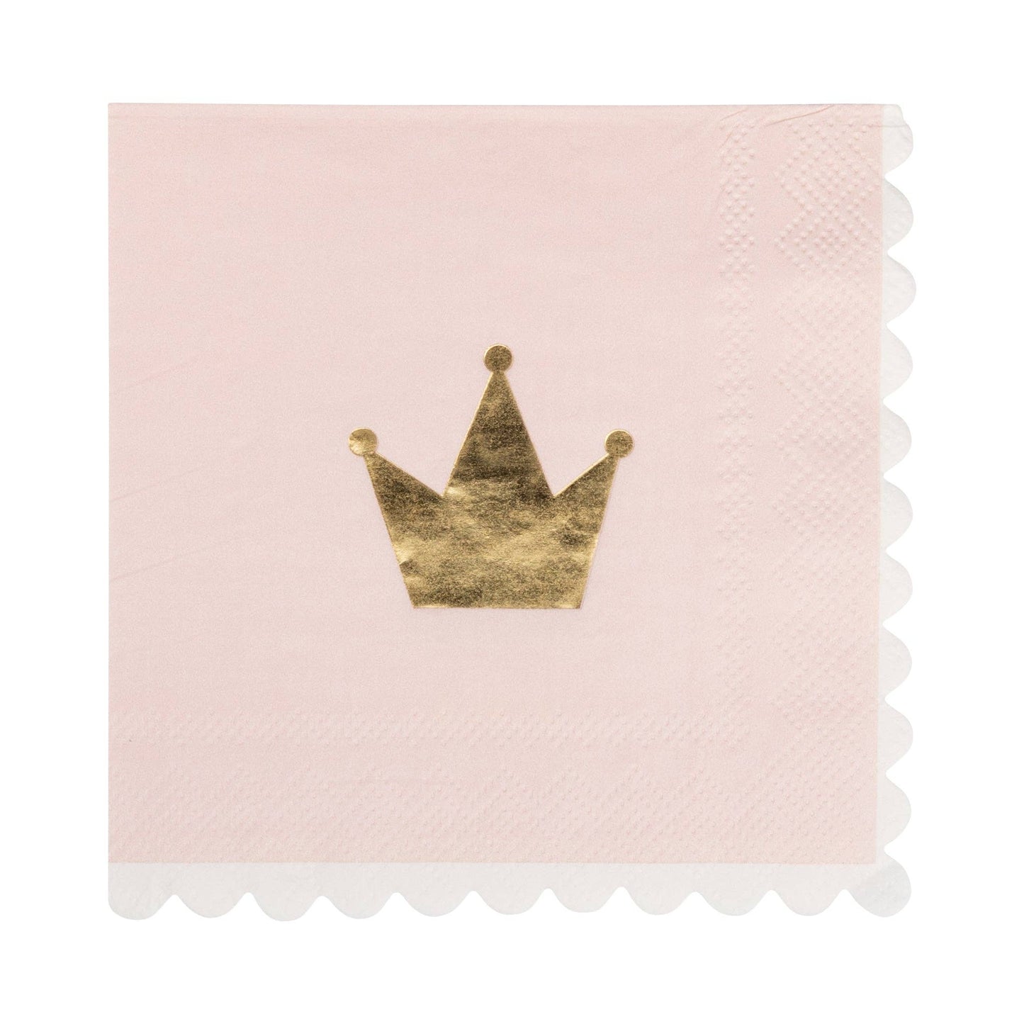 PLPRN38 - Foil Princess Crown Cocktail Napkin (18ct)