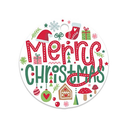 Christmas Gift Packaging Tags