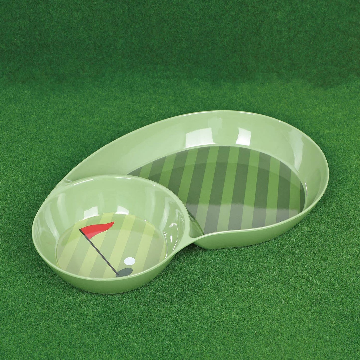16" Golf-Themed Melamine Chip and Dip Platter