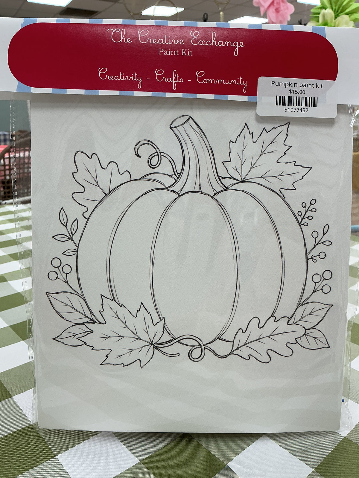 Paint your own pumpkin