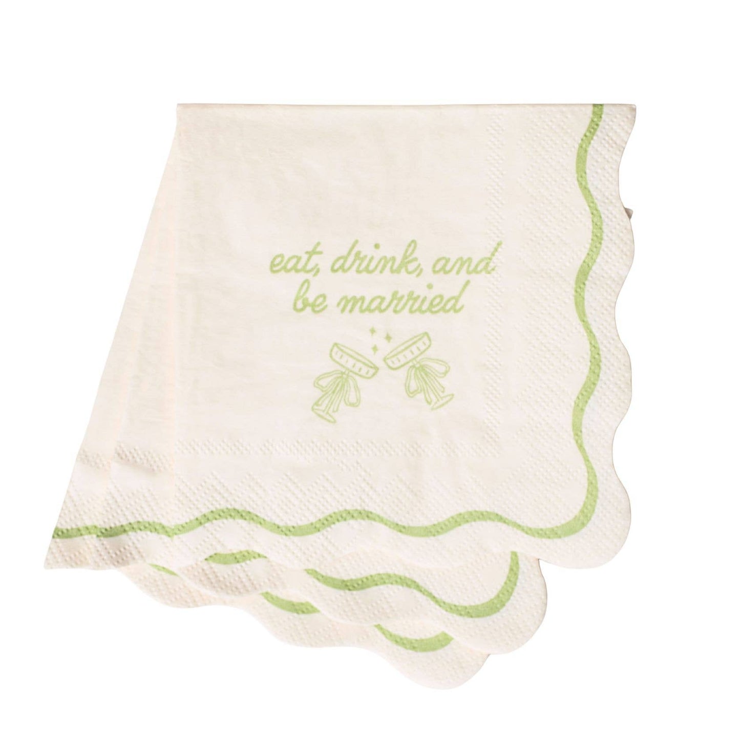 Eat, Drink, & Be Married – Wedding Cocktail Napkins