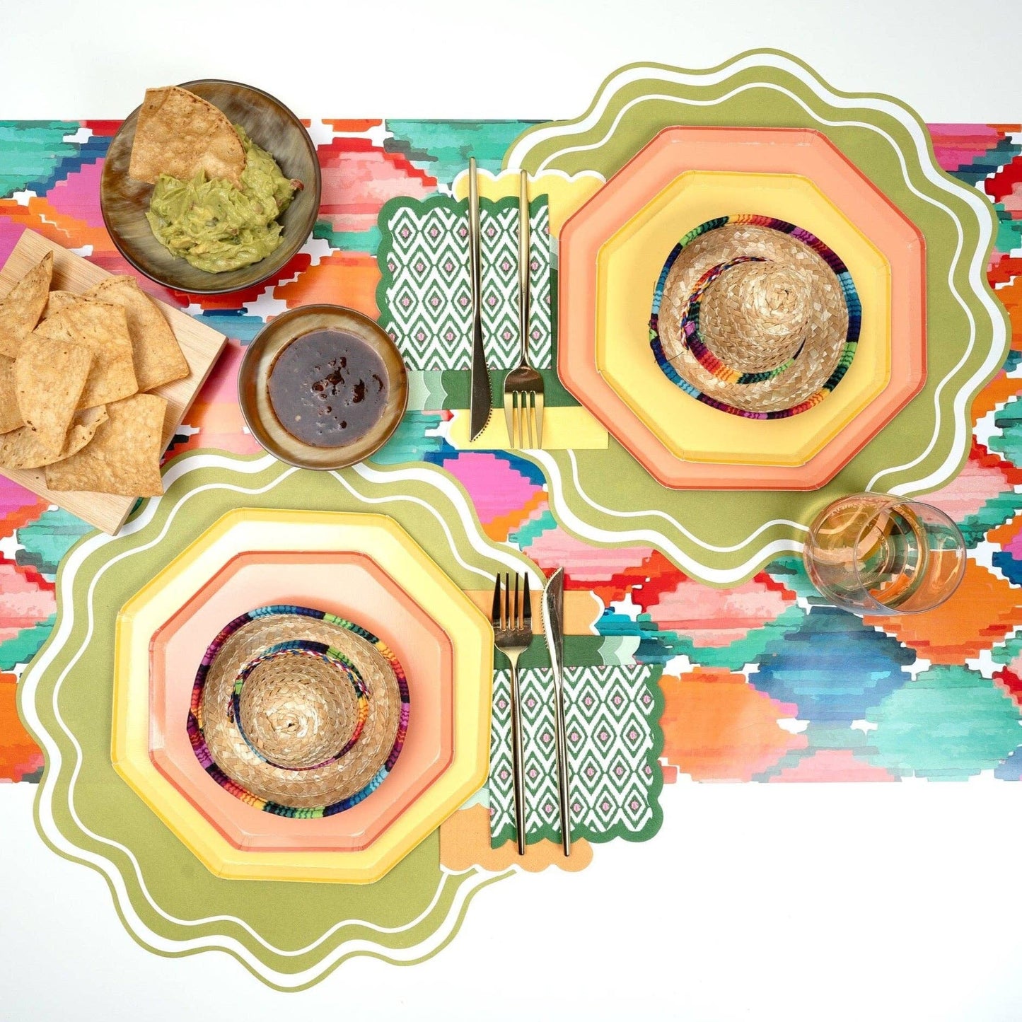 Scallop Guest Towels