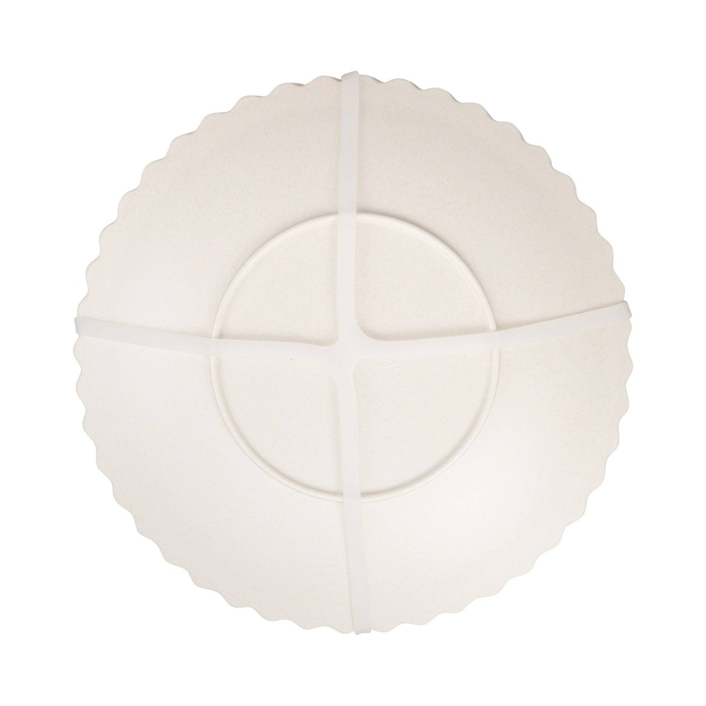 FLO1240 - Floral Bamboo Paper Plate Set