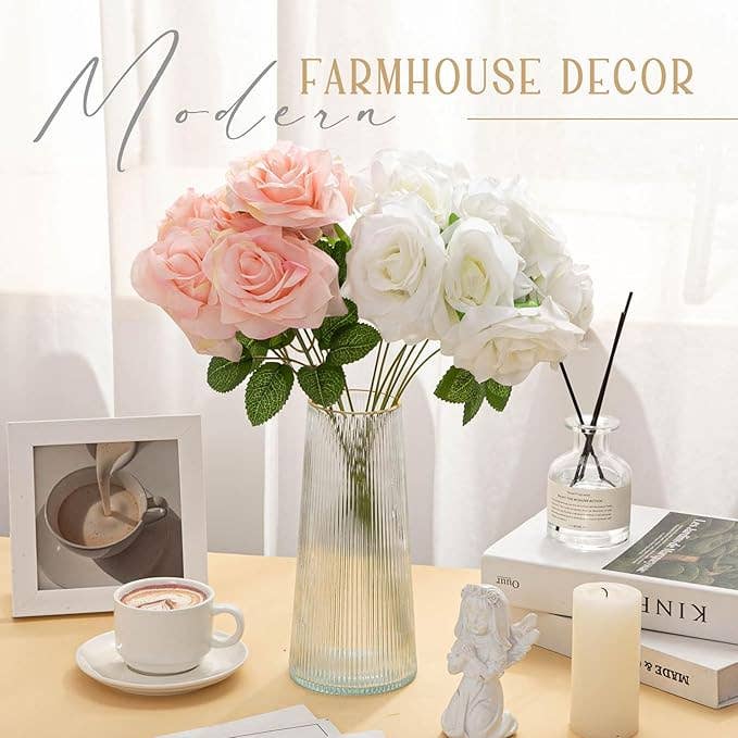 18 Bunches Artificial Rose Bouquet