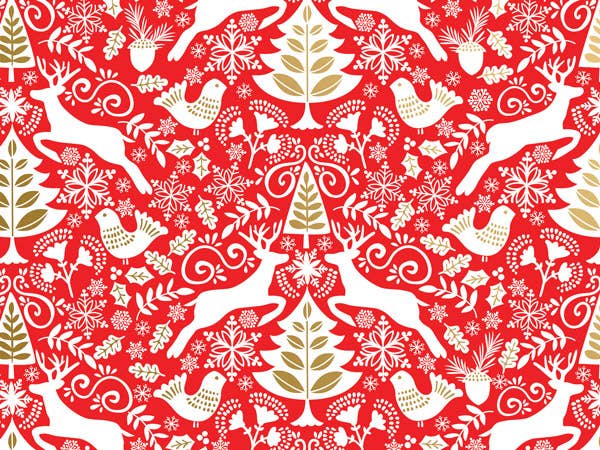 Jillson Roberts 30" x 104' Holiday Gift Wrap Rolls