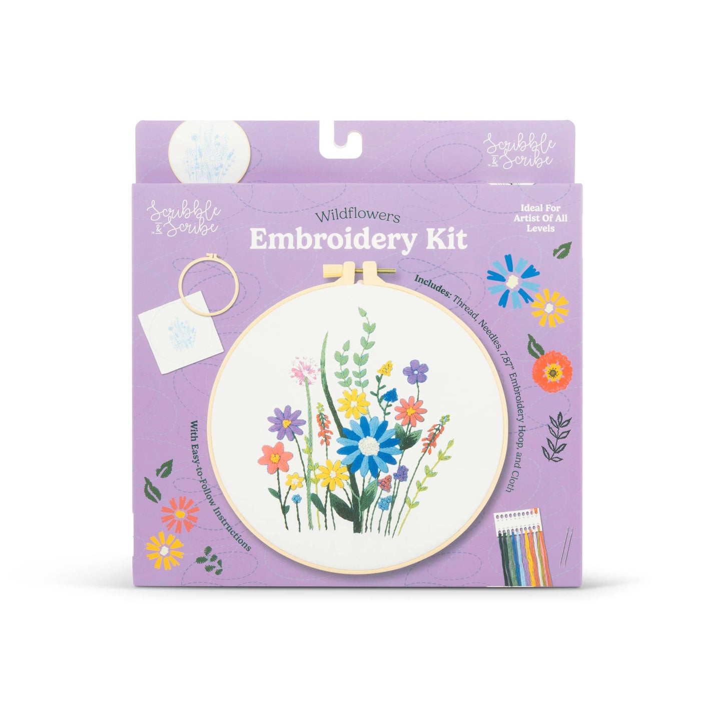 Embroidery Kit - Wildflowers