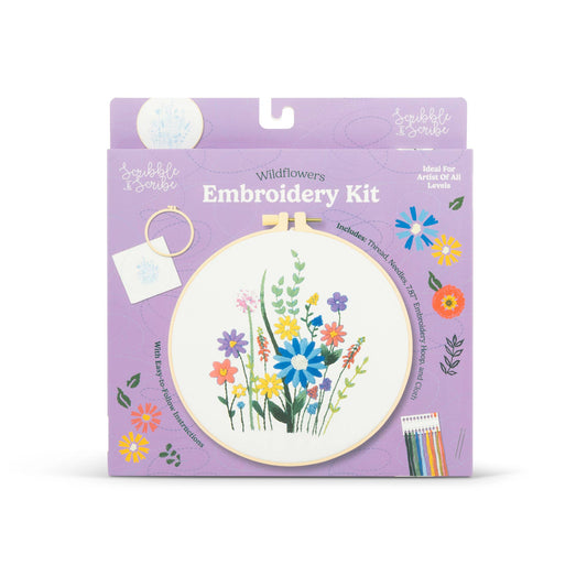Embroidery Kit - Wildflowers