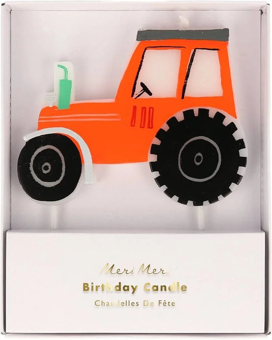 Meri Meri On The Farm Tractor Candle