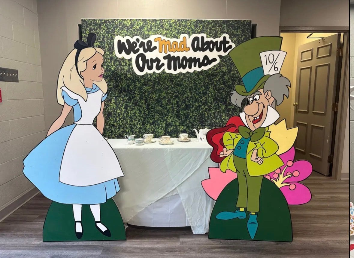 Alice in Wonderland Party Props (Full Set) 3 Day Rental